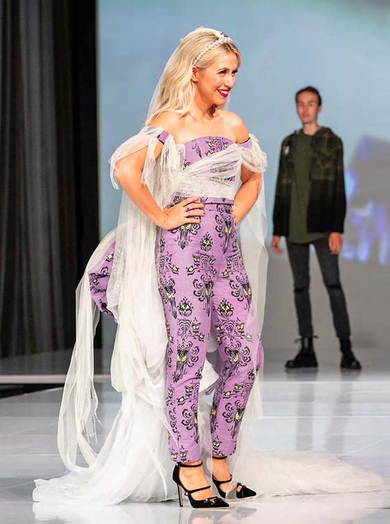 Ashley Eckstein - The Haunted Mansion pant suit